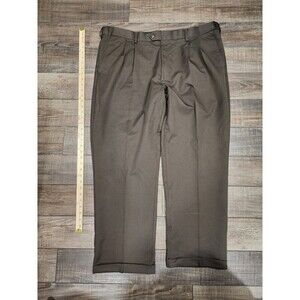 SAVANE Men's Brown Chino Dress Pants Sz 42 x 30